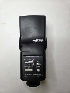 Nissin Di622 Mark II Flash Speedlite PowerZoom 24-105mm for Nikon iTTL Digital